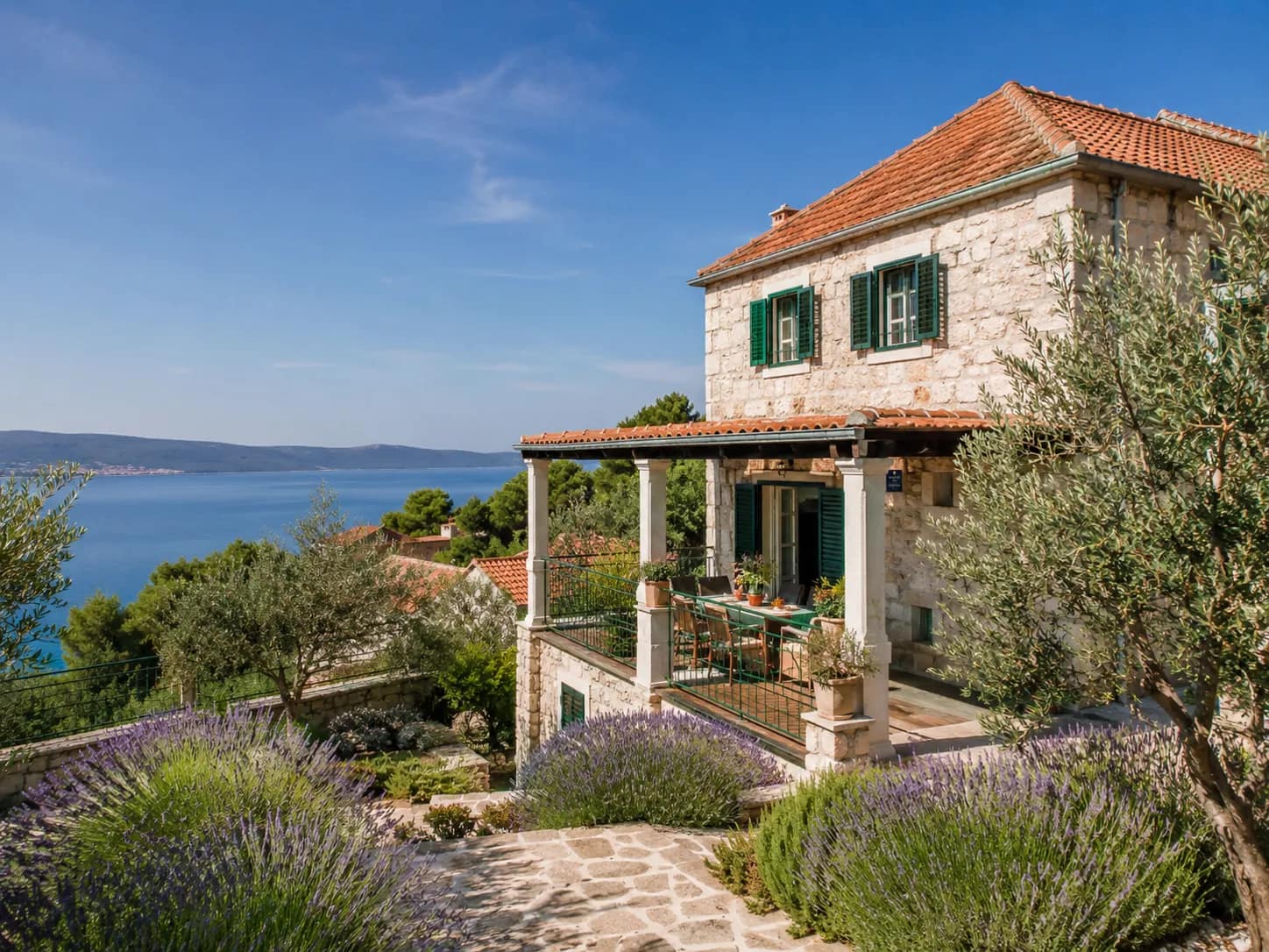 Magical villa nestled on the hill